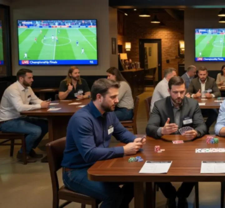 Prywatne wydarzenie pokerowo-sportowe w Stryla Spot